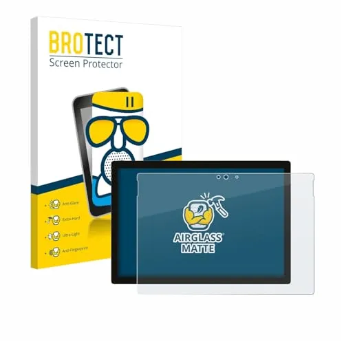 BROTECT Entspiegelungs Schutzglas für Microsoft Surface Pro 5 2017 Schutzfolie Panzer Folie Glas Matt [Extrem Kratzfest 9H, Anti-Reflex]