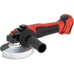 Mafell Akku Winkelschleifer WS 125-18 PURE - Schleifmaschine mit 10.000 1/min Drehzahl, werkzeuglosem Scheibenwechsel und ergonomisch drehbarem Akkupack für optimale Handhabung.