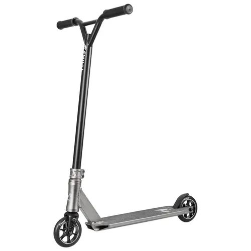 Chilli Stunt-Scooter Pro 5000 - Schwarz/Grau für Kinder ab 8 Jahren - Robuster Stunt-Scooter für Kids, ideal für den Übergang zum Pro Modell. Mit leichtem Aluminiumdeck und höherem Lenker für optimalen Fahrkomfort und Kontrolle.