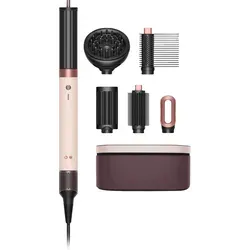 Dyson Airwrap Co-anda2x Curly + Coily Ceramic Pink 598808-01 - Warmluftbürste mit kraftvollem Luftstrom für schnelles und schonendes Styling von lockigem und krausem Haar. Mit 6 Aufsätzen und smarter MyDyson App für individuelle Einstellungen und Hitzeschutz.