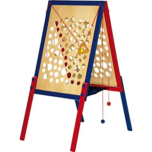 Small Foot Kletterpfad XXL aus Holz - Bauklötze & Bausteine - Motorikspielzeug für Kindergeburtstage, klappbar und leicht aufzubauen, fördert Geschicklichkeit und bietet zusätzlichen Spielspaß.