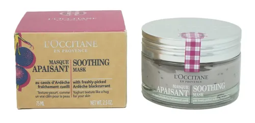 L'Occitane en Provence Soothing Mask 75 ml - Tagespflege mit beruhigender Formel, ideal zur Linderung von Hautreizungen und für ein frisches Hautbild.