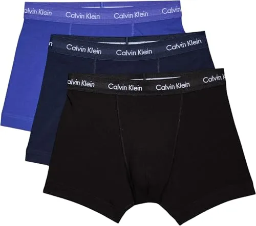 Calvin Klein Herren 3er-Pack Hüft-Shorts Cotton Stretch - Retroshorts für Herren, aus weicher Stretch-Baumwolle mit exzellenter Passform, ideal für Alltag und Sport.