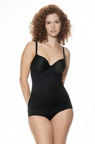 Mey Joan Bra Top Schwarz B 90 Damen - Funktionsunterwäsche mit integrierten Spacer-Cups für optimalen Komfort und Halt. Nahtloses Design sorgt dafür, dass das Top unsichtbar unter enger Kleidung bleibt.
