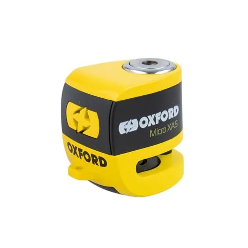 OXFORD LK213 XA5 Mikro Alarm Rabatt Sperren, Gelb/Schwarz
