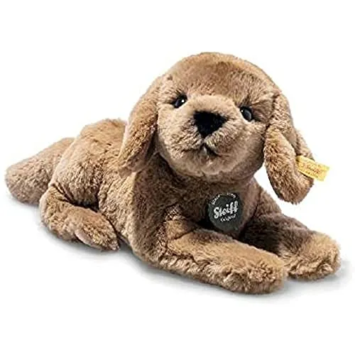 Steiff 076886 Lenny Labrador - Kuscheltier für Kinder - Stofftiere & Teddybären, hochwertiger Plüschlabrador aus unbedenklichen Materialien - ein treuer Freund fürs Leben.