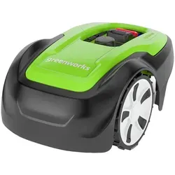Greenworks Optimow S Rasenmäherroboter - Mähroboter für Rasenflächen bis 300 m², extrem leise und Bluetooth-App-gesteuert, ideal für steile Gärten mit bis zu 30 % Gefälle, inklusive Diebstahlschutz und 3 Jahre Garantie.
