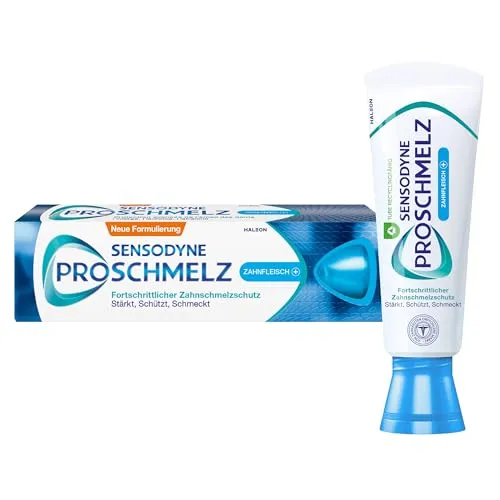 Sensodyne ProSchmelz Zahnfleisch Plus Zahnpasta 75ml - Spezielle Zahnpasta zur Unterstützung der Zahnpflege, schützt das Zahnfleisch und sorgt für ein frisches Mundgefühl. Ideal für die tägliche Anwendung.