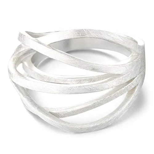 Heideman Damenring Arcus – Edelstahl Ring in Silber oder Gold - Ringe für Damen: Zeitloses Design aus hypoallergenem Edelstahl, perfekt für empfindliche Haut und ideal als stilvolles Geschenk für besondere Anlässe.