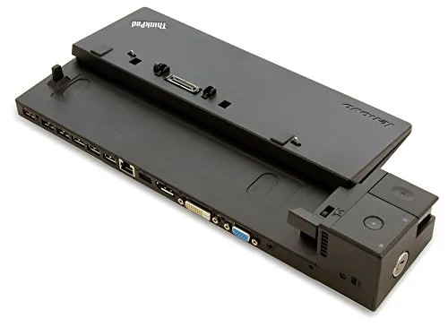 Lenovo 04W3948 USB 2.0 Dockingstation - Weiteres Notebook-Zubehör, bietet eine Vielzahl von Anschlüssen für Lenovo ThinkPad Modelle und ermöglicht eine einfache Verbindung zu Peripheriegeräten.