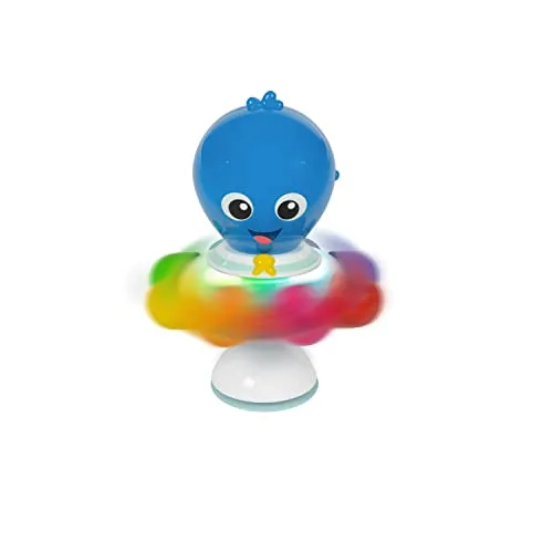 Baby Einstein Light Up & Spin Opus - Lernspiel mit mehrsprachigen Funktionen, fördert die kognitive Entwicklung und macht Lernen durch Licht und Drehbewegungen spielerisch.
