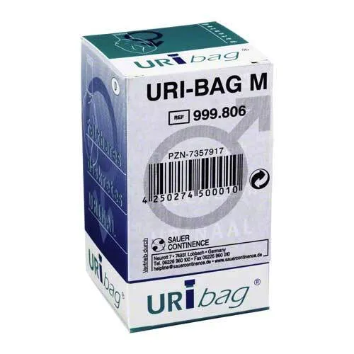 Uribag Urinflasche faltbar 9 Flaschen 1 St