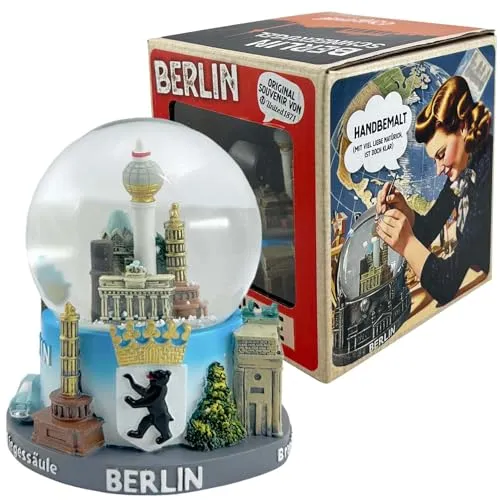 United1871 Berlin Schneekugel, Berlin Souvenirs, Snowglobe, Souvenir Deutschland, Deutschland Souvenir in Geschenkbox
