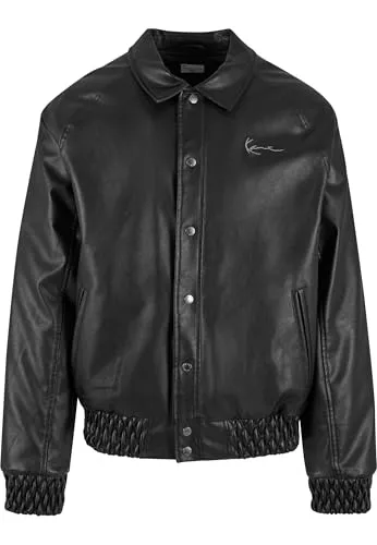 Karl Kani Collegejacke Star Full schwarz S - Funktionsjacken mit klassischem Design, aus hochwertigem Material, bequem und stylish – perfekt für jeden Anlass!
