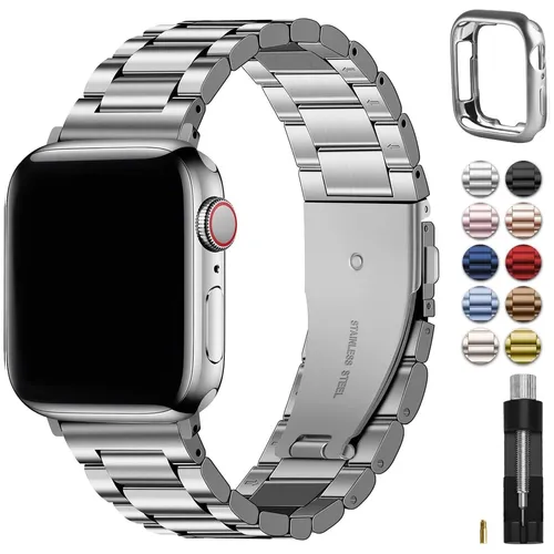 Metallarmband Kompatibel mit Apple Watch Armband 44mm 46mm 45mm 42mm 49mm