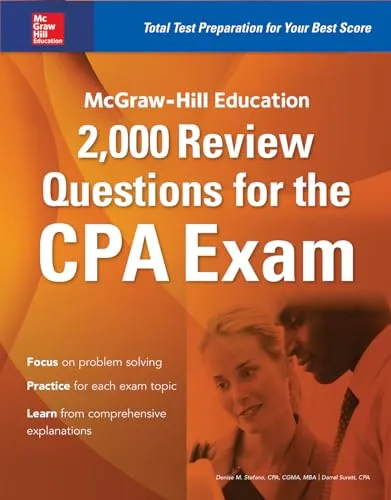 McGraw-Hill Education 2,000 Review Questions for the CPA Exam - Bücher: Umfassendes Prüfungsbuch mit 2.000 Fragen, ideal zur gezielten Vorbereitung auf die CPA-Prüfung.