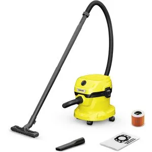 Kärcher Nass-Trockensauger WD 2 Plus V-12 - 12 Liter, 1000 Watt, beutellos und energieeffizient mit Blasfunktion für schwer zugängliche Ecken