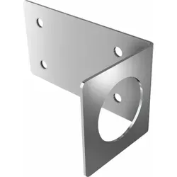 FRANKE Befestigungswinkel DRUK aus massivem Edelstahl - Robuster Befestigungswinkel aus massivem Edelstahl für die einfache Installation von Druckknöpfen im Unterschrank. Ideal zur stabilen Befestigung an der Korpuswand mit 35 mm Lochbohrung.