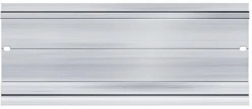 Siemens 6ES7590-1AE80-0AA0 Profilschiene 482mm - Siemens Simatic, hochwertige 482,6 mm Profilschiene aus Aluminium mit integrierter Hutprofilschiene für einfache Montage von Kleinmaterialien und optimalen Erdungsanschluss.