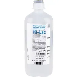 Ringer-Lactat nach Hartmann B. Braun Ecoflac Plus 5000 ML - Arzneimittel zur Infusion, ideal zur Wiederherstellung des Flüssigkeits- und Elektrolythaushalts bei leichter Azidose und Verlust von Wasser oder Salzen.