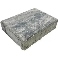 Diephaus Pflasterstein Ringo Weiß-Schwarz 20 x 15 x 5 cm