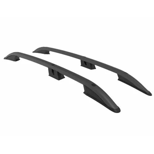 TURTLE kompatibel mit Porsche Cayenne (92A-E2) 2011-2018 Crown Dachreling | SCHWARZ