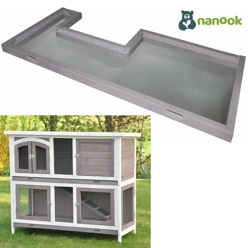 nanook Obere Ersatz Kotwanne für Hasenstall XXL Kaninchenstall XL Balu 32107