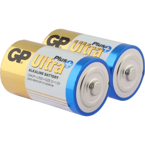 GP Batteries Ultra Alkaline Batterie D Mono 1,5V 2er Blister