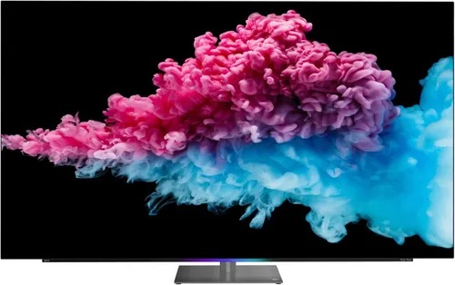 METZBLUE 55MOD9001 OLED TV 4K UHD 106cm - OLED-TV mit 4K UHD und 120-Hz-Panel für lebensechte Farben, Dolby Vision und integriertem 2.1 Soundsystem für ein außergewöhnliches Fernseherlebnis.
