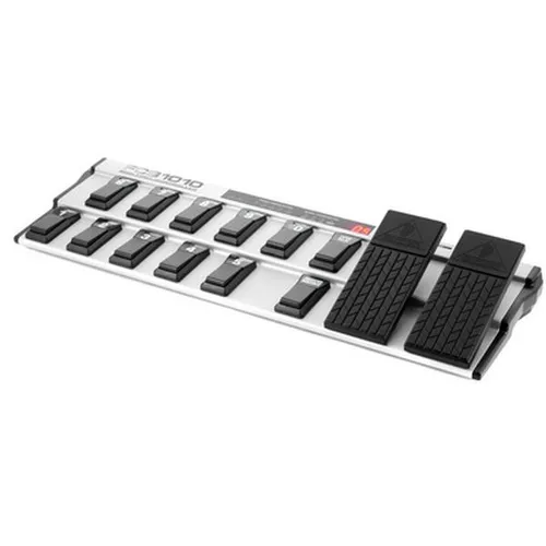 Behringer FCB1010 - Ultraflexibler MIDI Foot Controller mit zwei Expression-Pedalen, 10 Bänken und MIDI-MERGE-Funktion – ideal für kreative Musiker im Tonstudio.