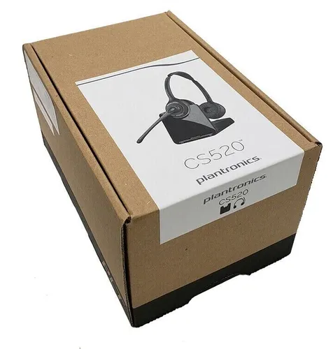 Plantronics CS520 Stereo Dect Kabellos Telefon Headset 84692-02 New IN Box