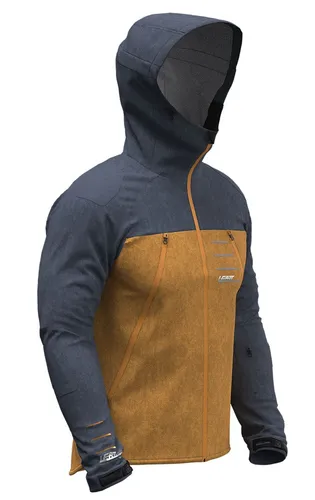 Leatt MTB All Mountain 5.0 Bike Jacke Rust - Größe S - Herren Regenjacke aus robustem Mikrofaser, ideal für Radfahrer und Outdoor-Aktivitäten in jeder Jahreszeit.