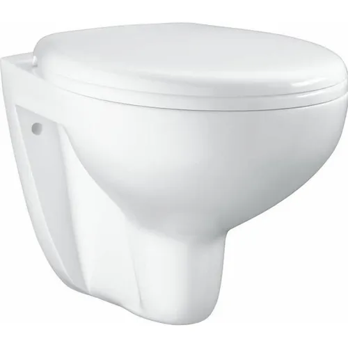 Grohe Bau Ceramic WC 39427000 - Spülrandloses WC mit waagerechtem Abgang, effizienter Wasserverbrauch von 3/6 l