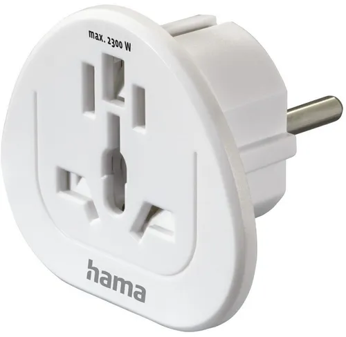 Hama Netzkabel/Adapter Reiseadapter (Welt>Europa)