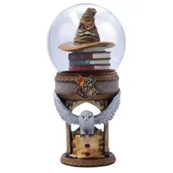 Harry Potter First Day at Hogwarts Schneekugel - Offiziell lizenzierte Schneekugel mit Hedwig und dem berühmten Sorting Hat, perfekt für Harry Potter-Fans und Sammler.