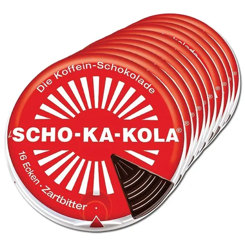  Scho-Ka-Kola, die Energie-Schokolade, 10 Dosen 23,77€/1kg