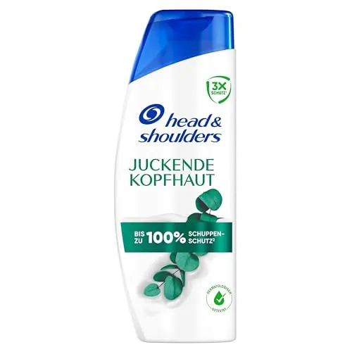 Head & Shoulders Juckende Kopfhaut Anti-Schuppen-Shampoo 500ml - Shampoo für Schuppenbekämpfung mit bis zu 100% Schuppenschutz, ideal für tägliche Anwendung und für jeden Haartyp geeignet.
