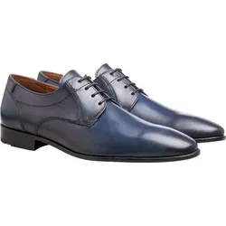 Lloyd Business Schnürschuhe MANON Herren 31392D3139313638 Blau 44 1/2 EU - Elegante Businessschuhe aus hochwertigem Glattleder, ideal für Büro und Alltag. Der komfortable Blockabsatz und die zeitgeistige Leistenform sorgen für einen stilvollen Auftritt.