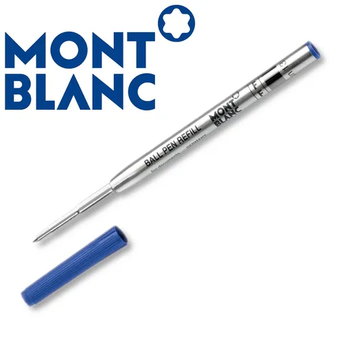 Montblanc Kugelschreibermine Mine Refills F Royal Blue blau