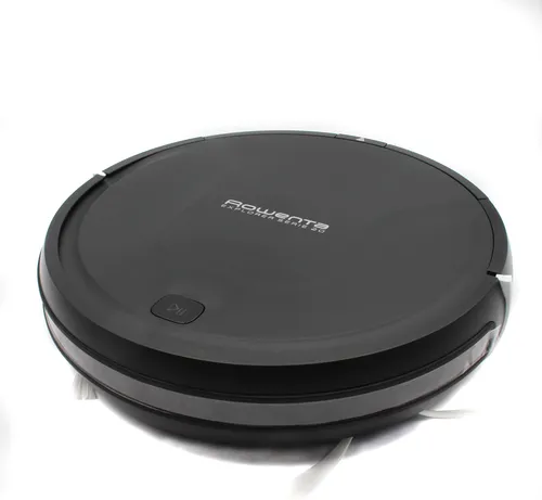 ROWENTA Saugroboter RR 6825 Explorer 20 - Saugroboter für Hartböden mit 3 Reinigungsmodi und Fernbedienung. Genießen Sie bis zu 150 Minuten Laufzeit und eine effiziente Reinigung dank Direktantrieb und seitlichen Bürsten.