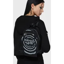 Motionless In White by Killstar Rucksack Keystone Spiral schwarz - Stylischer Rucksack Keystone Spiral für Damen aus 100% Polyurethan. Ideal für Festivals und den Alltag, kombiniert er Funktionalität mit einem einzigartigen Gothic-Design.