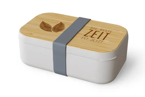 La Vida Brotkasten Brotdose Brotbox Vesperdose Lunchbox la vida Geschenk für Dich)