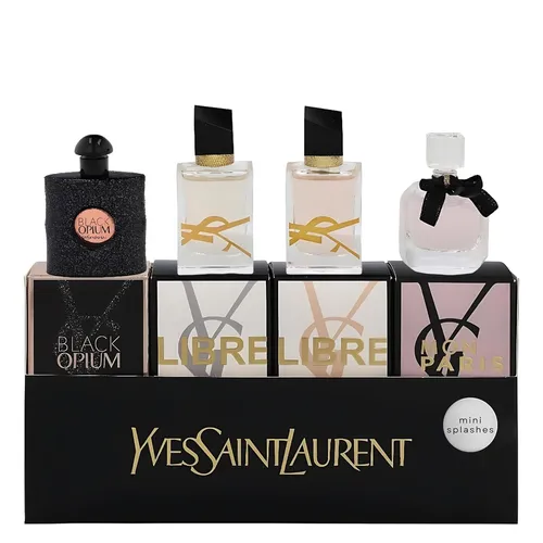 Yves Saint Laurent YSL Parfüm-Miniatur-Reise-Set für Damen - Duft-Sets für Damen mit vier verführerischen Parfums in praktischen Miniaturen – perfekt für unterwegs und ideal zum Ausprobieren!