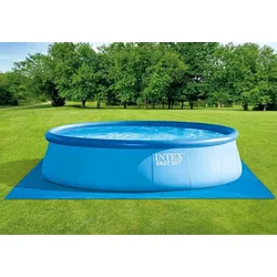 INTEX 28048 - Bodenplane für Pools Ø244 - 457cm - Blau