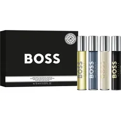 Hugo Boss Miniatures Set 4x10ml - Boss Bottled Kollektion - Entdecken Sie die vielseitigen Düfte des Hugo Boss Miniatures Sets. Ideal für unterwegs, mit 4 Miniaturen für jeden Anlass – perfekt zum Ausprobieren und Verschenken.