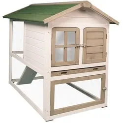 Flamingo Hühnerstall Condo - Kleintierkäfige mit großzügigem Platzangebot und optimalem Schutz für Ihre Hühner, ideal für Hobbyhalter und Züchter.