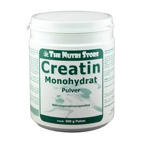 Creatin Monohydrat 100% rein Pulver 500 g - Arzneimittel für Muskelaufbau, 100% reines Pulver für optimale Leistung und schnelle Regeneration