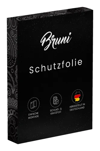 Bruni 2x Folie für Oppo Watch X Schutzfolie Displayschutzfolie