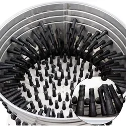Beeketal Geflügelrupfmaschine PREMIUM BRM-10P - Dampf- & Schongarer, effiziente Rupfmaschine für Hühner und Enten mit robuster Technik und hoher Leistung für perfekte Rupfergebnisse.