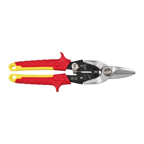 Milwaukee Blechschere gerade Farbcodierung: Gelb|Gesamtlänge: 250 mm|Schnittrichtung: Gerade